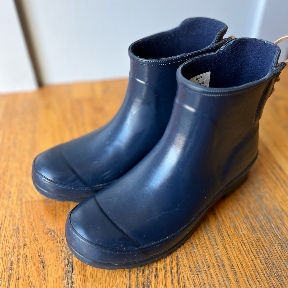 Sperry Navy Walker Turf Rain Boots - Picture 2 of 7